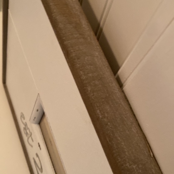 ❤️Beautiful Picture or Art Frame White Shiplap & Bleached Wood - Picture 5 of 5